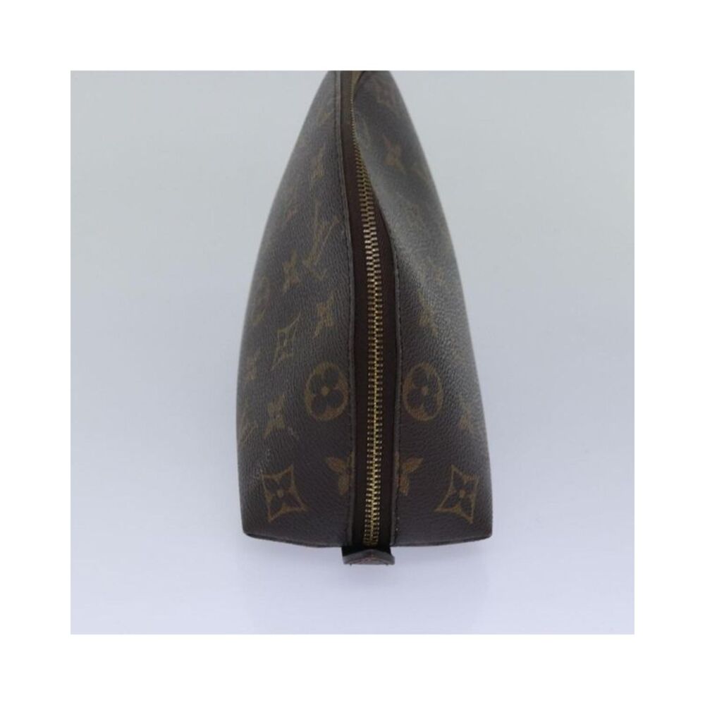 Pre Loved LOUIS VUITTON Monogram Trousse Demi Ronde Cosmetic Pouch M47520 LV - Picture 3 of 8